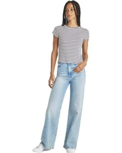 Splendid Benson Striped Short Sleeve Crew Tee | Shirts & Tops -Sofft Shoes Store 714uje8YnaL. AC SR736920