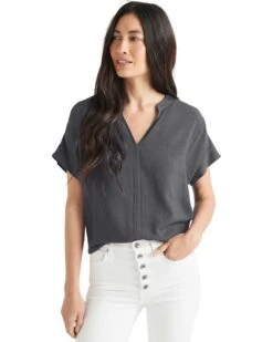 Splendid Wynne Crepe Blouse | Shirts & Tops
