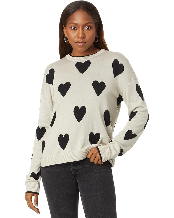 Splendid Lottie Heart Sweater | Sweaters 3 Splendid Lottie Heart Sweater | Sweaters