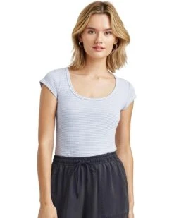 Splendid Selena Stripe Short Sleeve Tee | Shirts & Tops