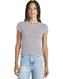 Splendid Benson Striped Short Sleeve Crew Tee | Shirts & Tops