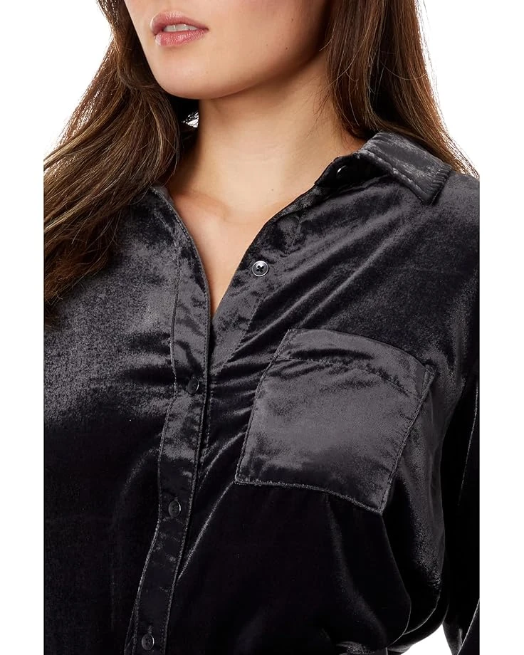Splendid Irene Velvet Button-Down | Shirts & Tops 5 Splendid Irene Velvet Button-Down | Shirts & Tops - Image 3