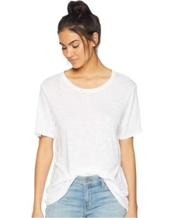 Splendid Zoe Short Sleeve Cotton Modal Slub Crew Neck | Shirts & Tops