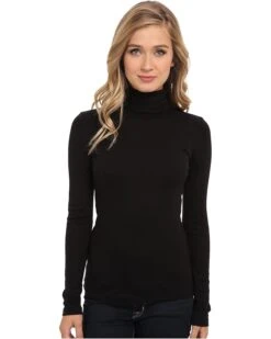 Splendid 1x1 Classic Long Sleeve Turtleneck | Shirts & Tops